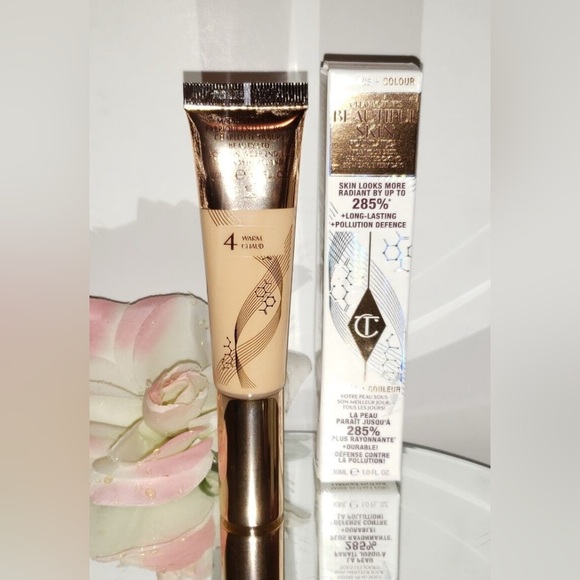 NEW CHARLOTTE'S BEAUTIFUL SKIN FOUNDATION 4 Neutral - Picture 1 of 7